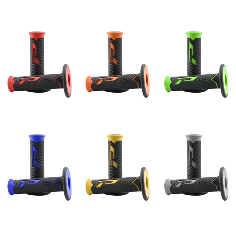 Handle Grip Motorcycle Handlebar Grip ATV Dirt Pit Bike Racing Motocross 7/8 "22 24MM Gel Rubber Brake Universal Grips image 3