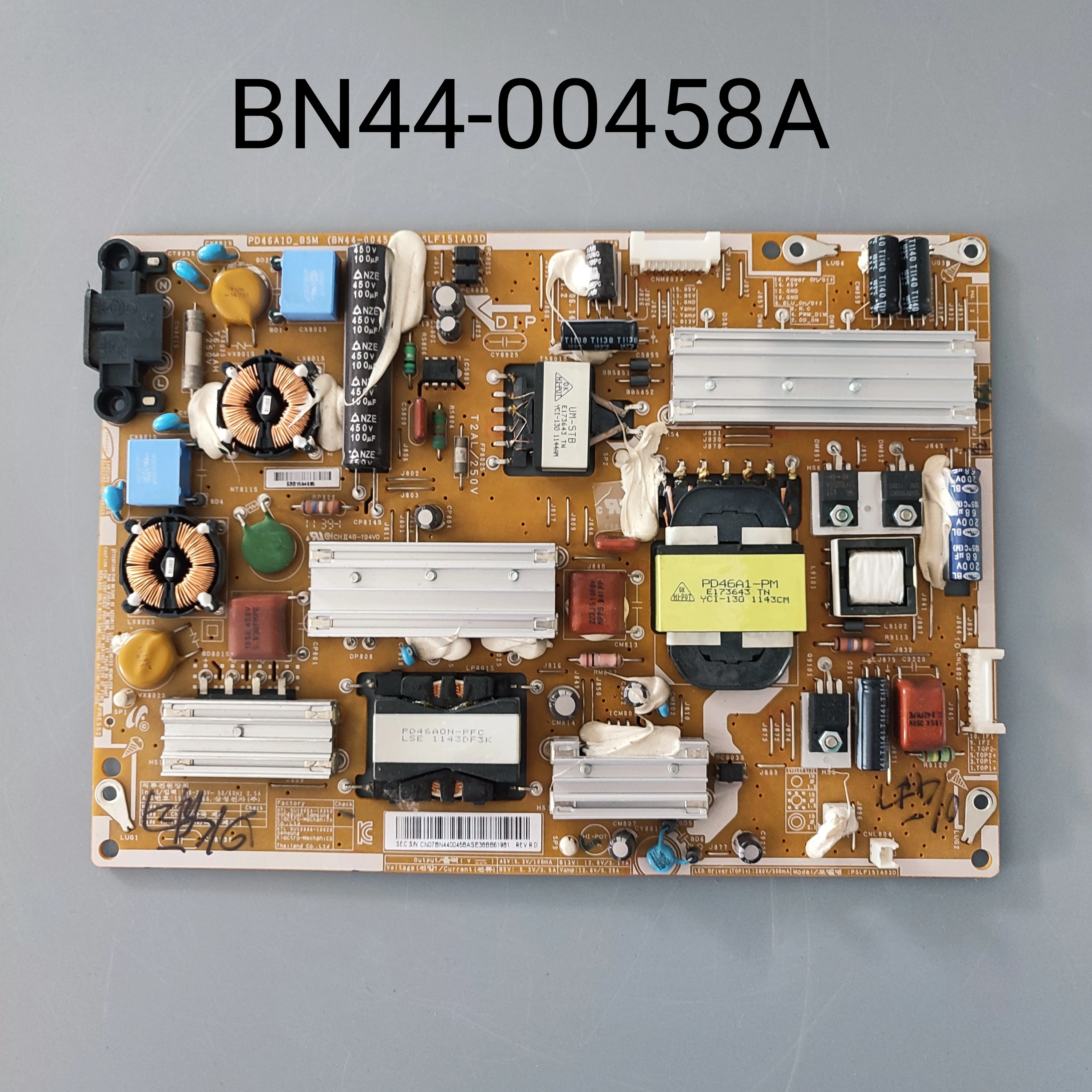 Original For  Power Board BN44-00458A For UE46D6000 UE37D6500 UE40D6100 UE46D5500 UE46D5560 UE46D6100 Power Supply