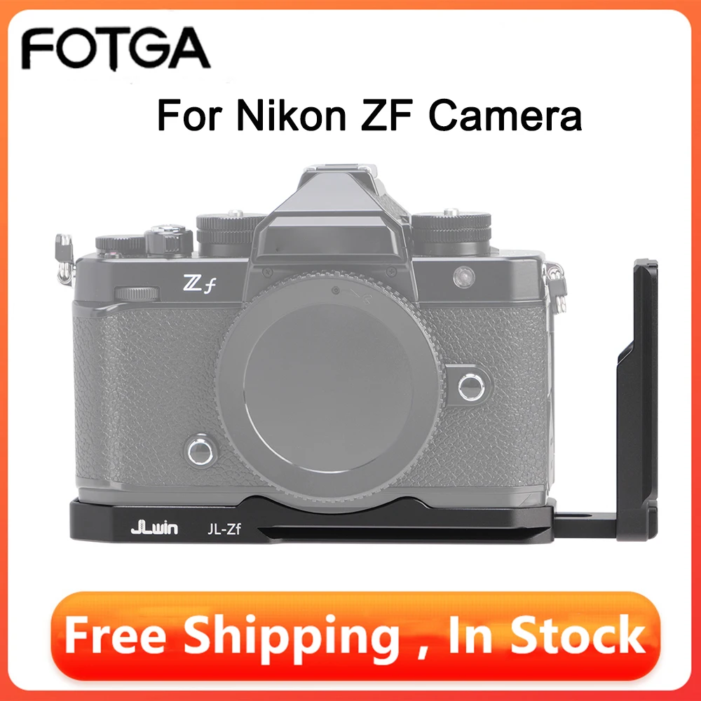 

FOTGA L Shape Bracket For Nikon ZF For DJI Ronin Mini RS3 For Akka Quick Release Plate Baseplate Shooting Universal Fotografica