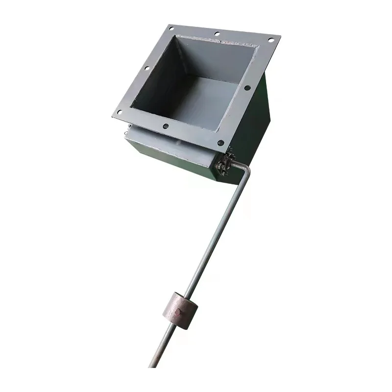 

Double-layer heavy hammer lock flap valve dust removal and ash removal automatic gravity electric manual pneumatic double-layer