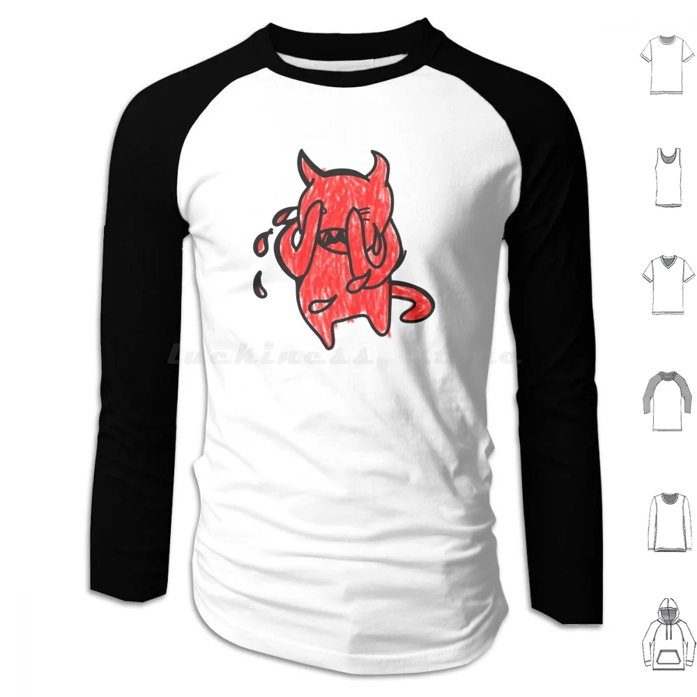 Crying Devil Hoodies Long Sleeve Radiohead Radio Head Ok Computer Kid Creep Amnesiac Rainbow Rainbows Music Band
