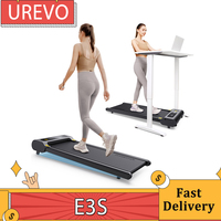 UREVO E3S Walking Treadmill with Incline Quiet 2.25 HP Motor LED Display Remote Control 0.9-6.4 kmph Speed 120kg Weight Capacity