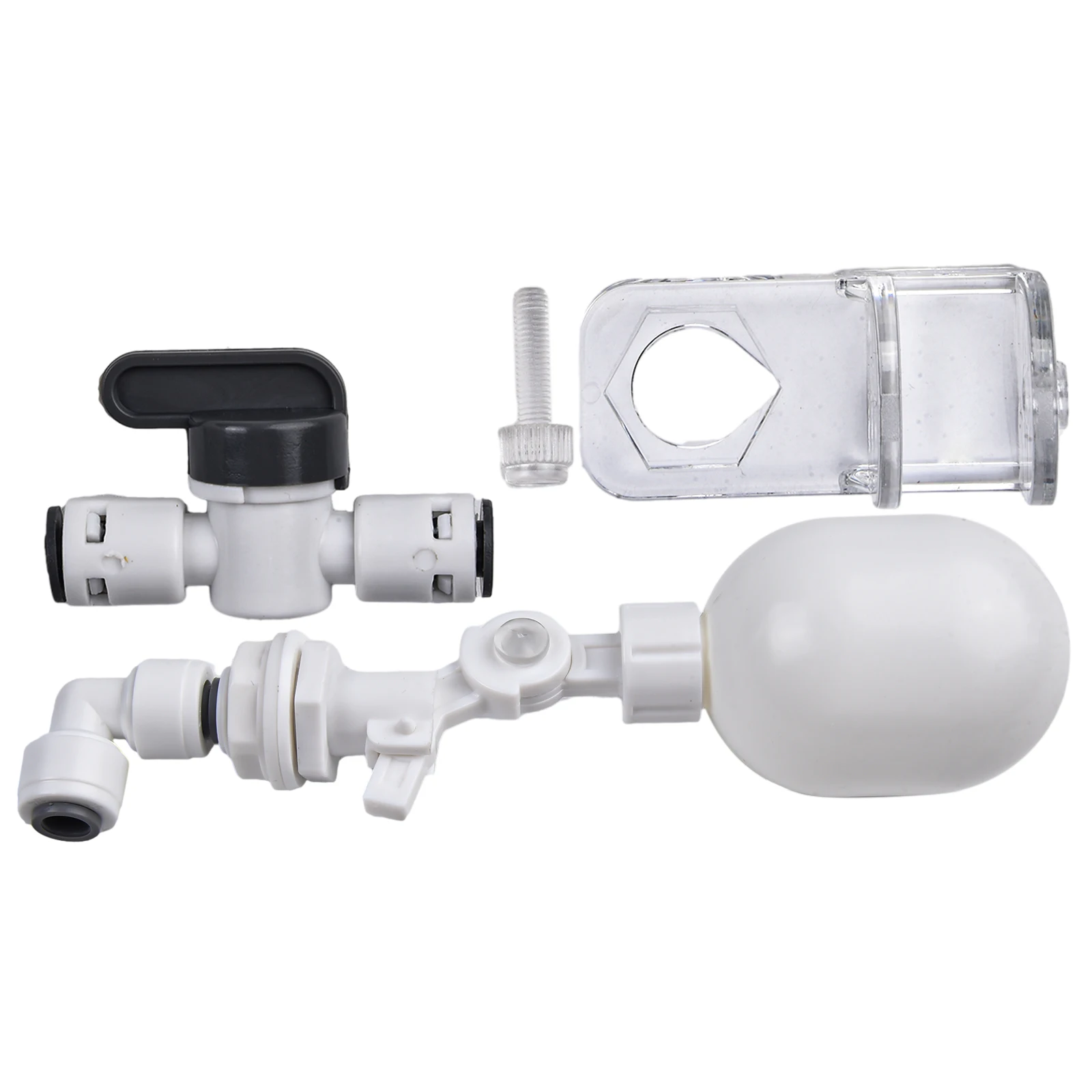 for acrylic Float Ball Valve Shut for Automatic Water Fill Aquarium with 16/12 Water Pipes and Adjustable Water Level