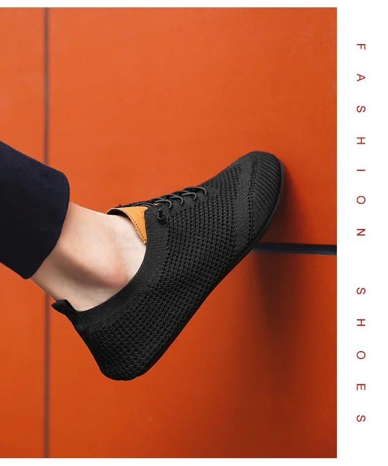 YRZL Herren-Sommer-Mesh-Slipper mit dünnem Boden, neuer Stil, atmungsaktiv, rutschfest, lässig, Wanderschuhe, leichte Fahrschuhe für Herren – Detail 13