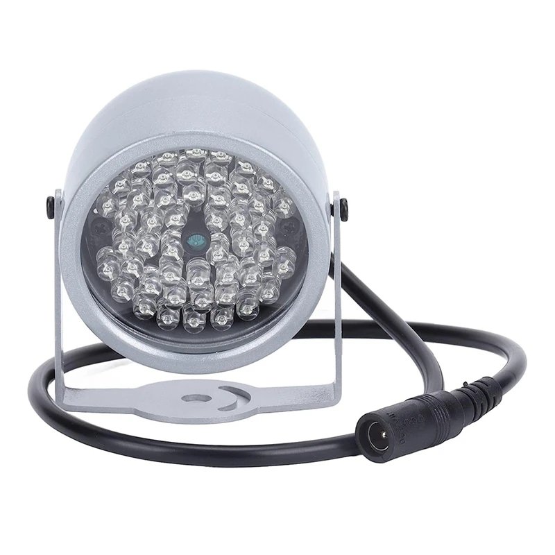 1 pz Illuminatori IR 48 LED Lampada impermeabile per visione notturna Luce a infrarossi IR per interni