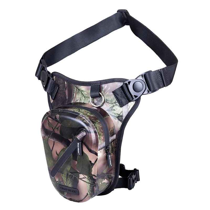 Waterproof Motorcycle Waist Bag Crossbody Chest Pack Thigh Bag for Outdoor Riding Racing Motorbike Travel Gear