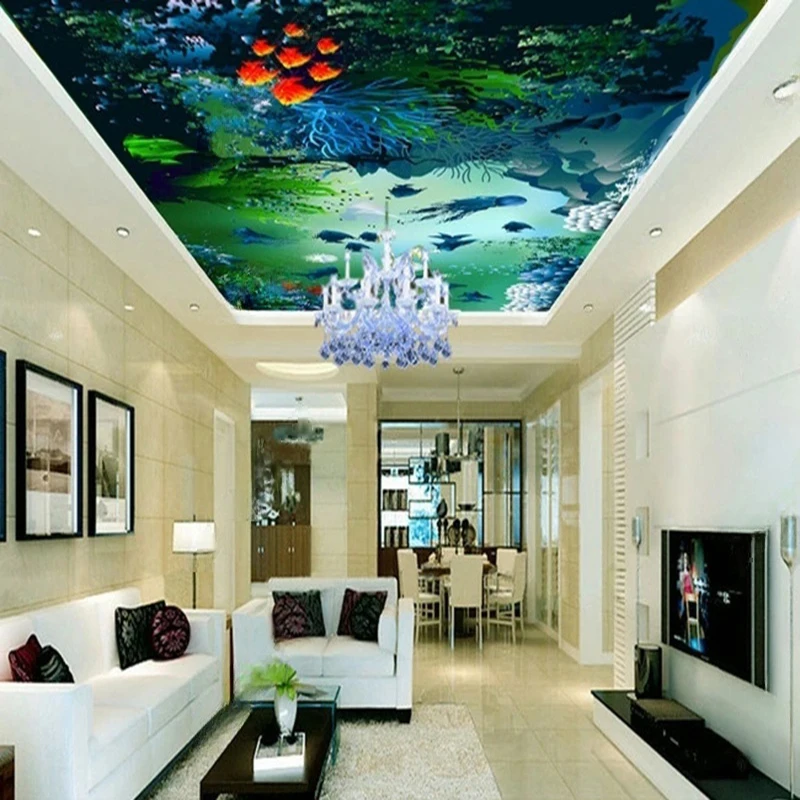 MU8465 Photo Mural Modern Abstract Cartoon Deer Pattern Chinese Style Wallpaper Home Decor Background For Living Room Bedroom