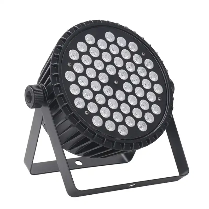 54x3W RGBW Full Color LED flat par light Disco Party Club Bar Concert DMX512 LED wash effect light Stage light event show