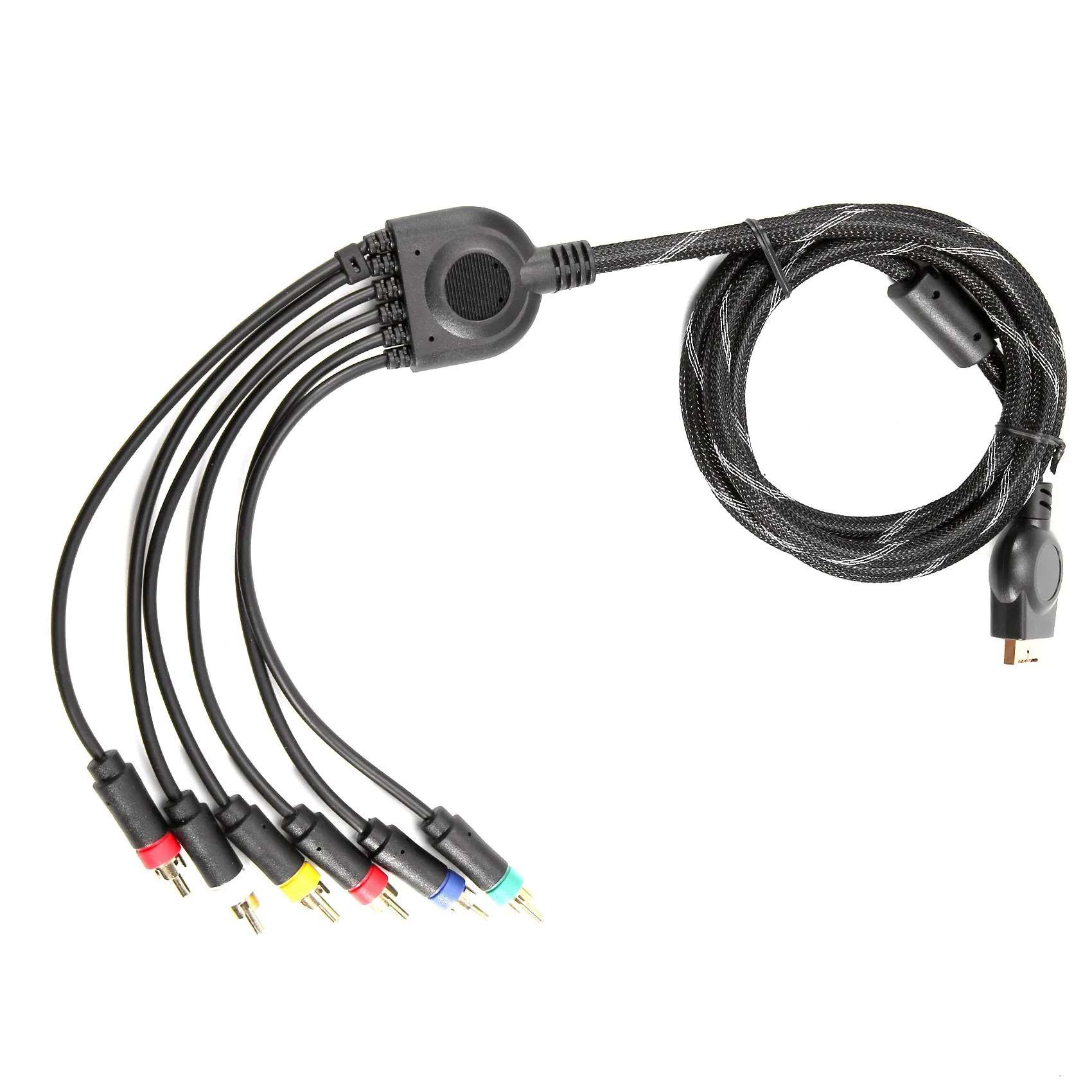 Suitable for PS2/PS3 Component Cable 1.8M Suitable for PS 2/3 High Resolution Game Cable