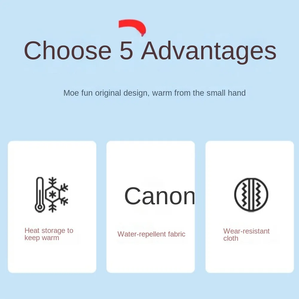 

Зимняя одежда, теплые лыжные перчатки, ветрозащитные противоскользящие детские перчатки с добавлением хлопка, зимние перчатки с героями мультфильмов, зимние