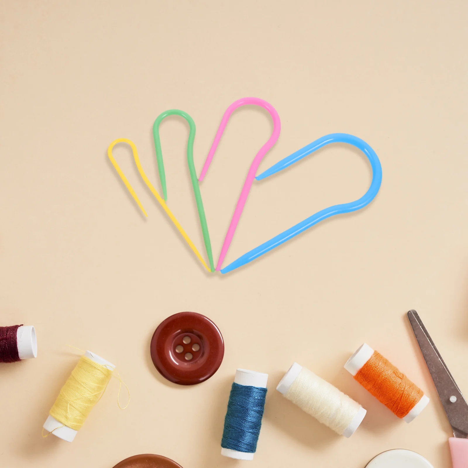 16Pcs Cable Knitting Needles Knitting Tools Needles Set for Sweaters Scarves Blankets Handmade Craft Projects DIY Yarn Work