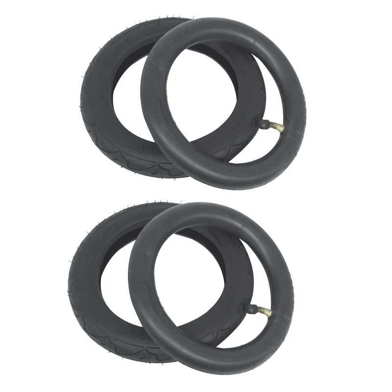 2X Good Quality 8 Inch Tyre 8X1 1/4 Scooter Tire & Inner Tube Set Bent Valve Suits Bike Electric / Gas Scooter Tyre