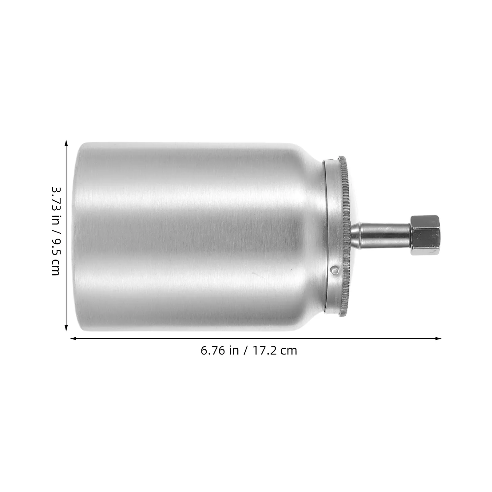 Aluminum Paint Sprayer Pot Spray Gun Attachment Cup Compatible W 77 75 600Ml Lower Pot for Automotive Repair Furniture