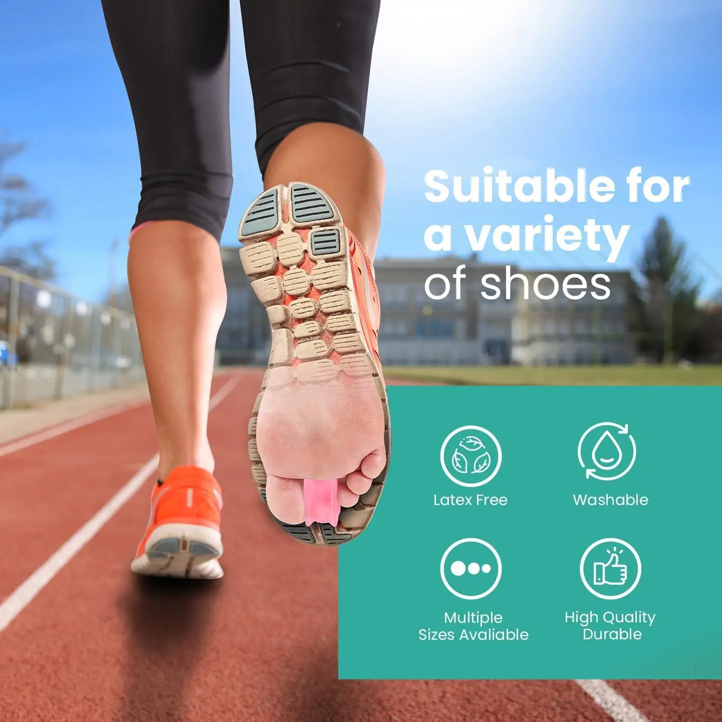 

2Pcs Silicone Gel Pink Toe Separator Bunion Toes Overlap Orthopedics Hallux Valgus Correction Foot Health Care Clamp Protector