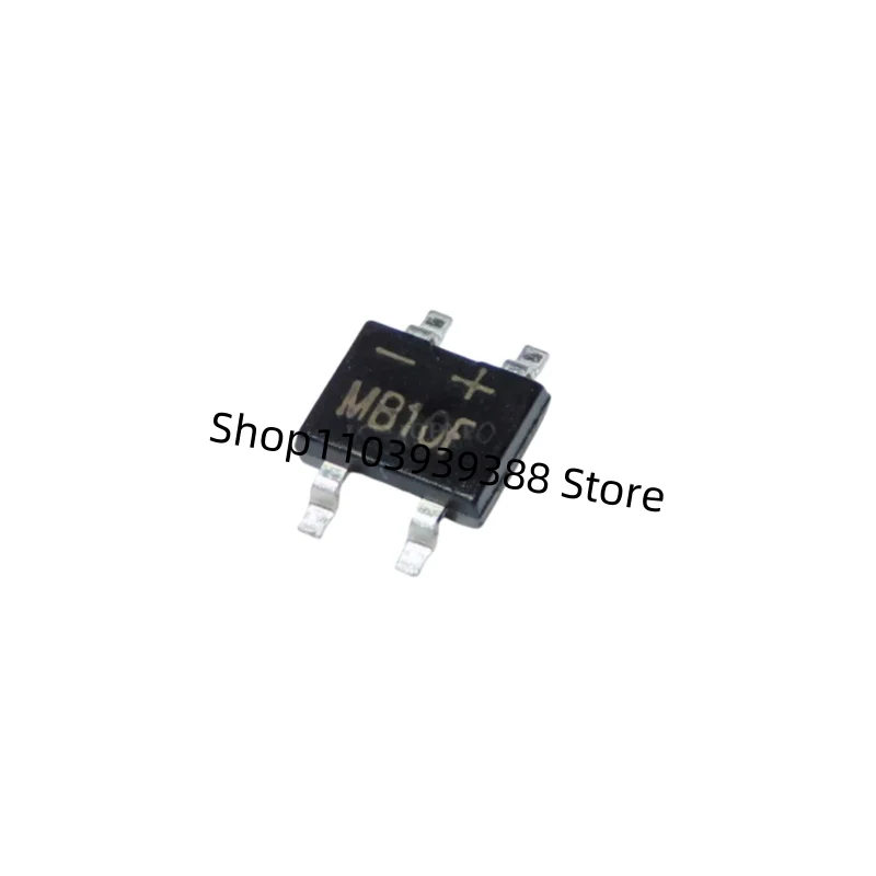 

100шт MB10F MB10 SOP4 1А 1000В SMD