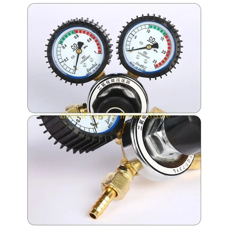 F68D Mig Welding Argon Co2 Gas Regulator Flowmeter Welding Weld Gauge Welder Adaptor