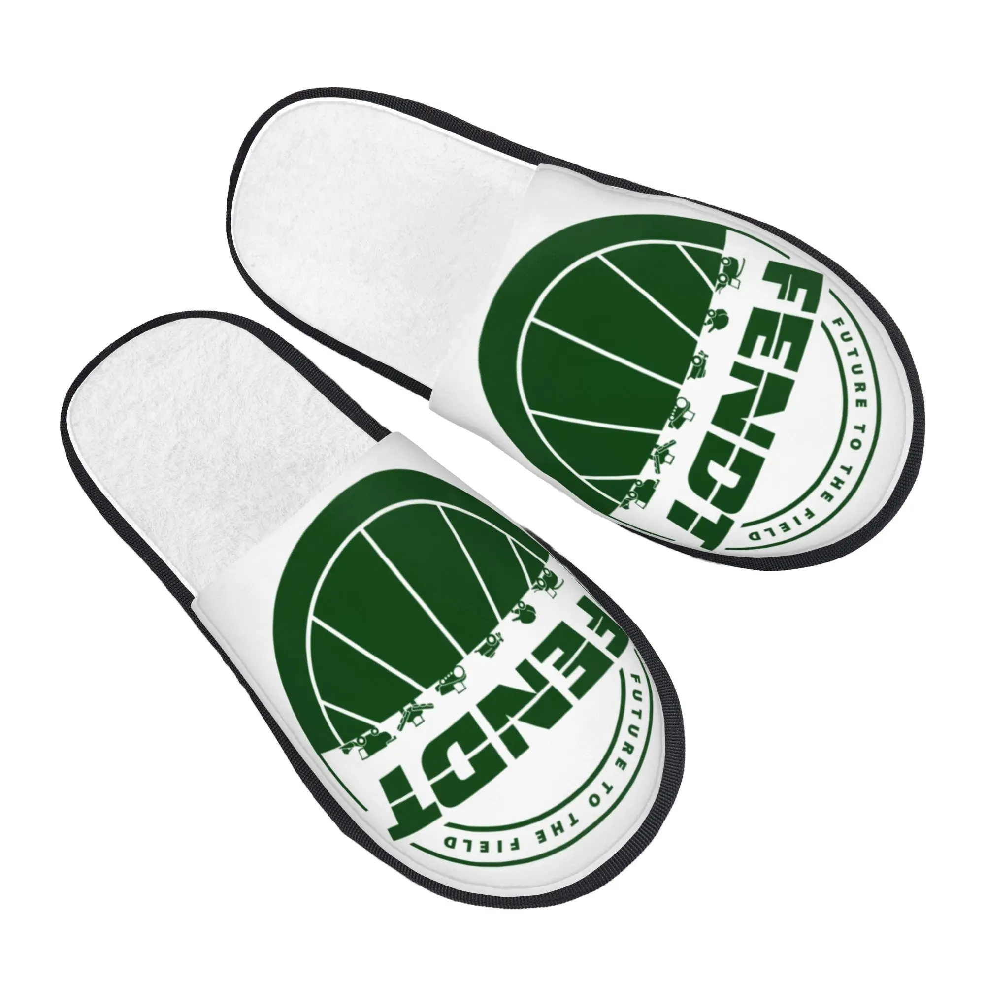 Fendt Tractor Comfort Scuff Pantoufles en mousse à mémoire de forme pour femmes, chaussures de spa