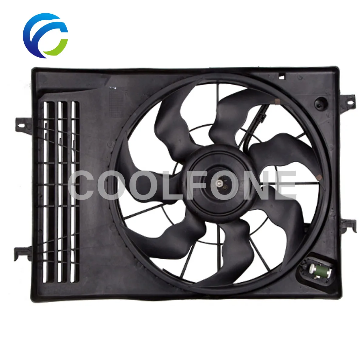

Cooling Radiator Fan Assembly for HYUNDAI TUCSON KIA SPORTAGE 2004- 25380-2E100 253802E100 25380-2E380 25380-1F380 253862E250