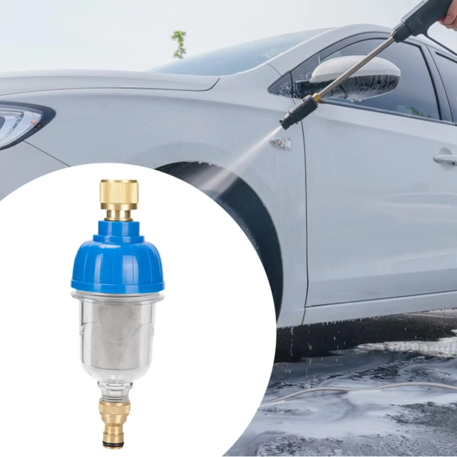 

Pressure Washer Water Inlet Filter for Outdoor Pressure Washer Camping