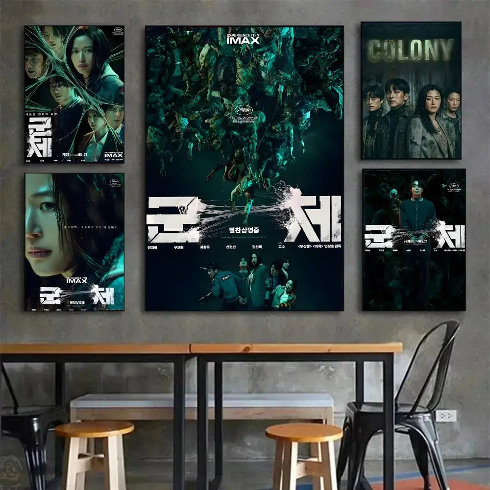 zombie survivor C-Colony Poster Painting Wall Art Mural for Living Room Home Decor and Gifts