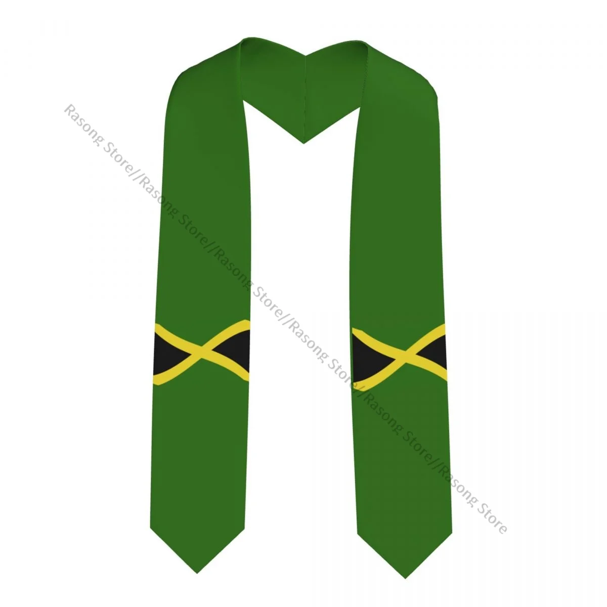 

Flag Of Jamaica Unisex Adult Graduation Stole Shawl for Academic Commencements Celebration Uniform