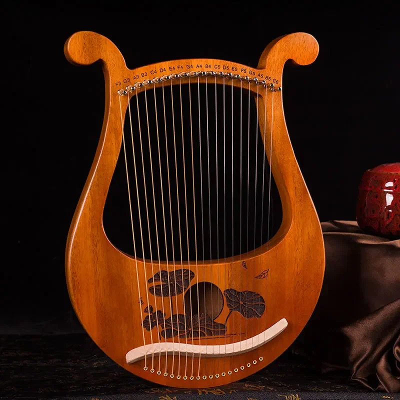 

Hooqu 19 String Lyre Beginner Harp Portable 19 Tone