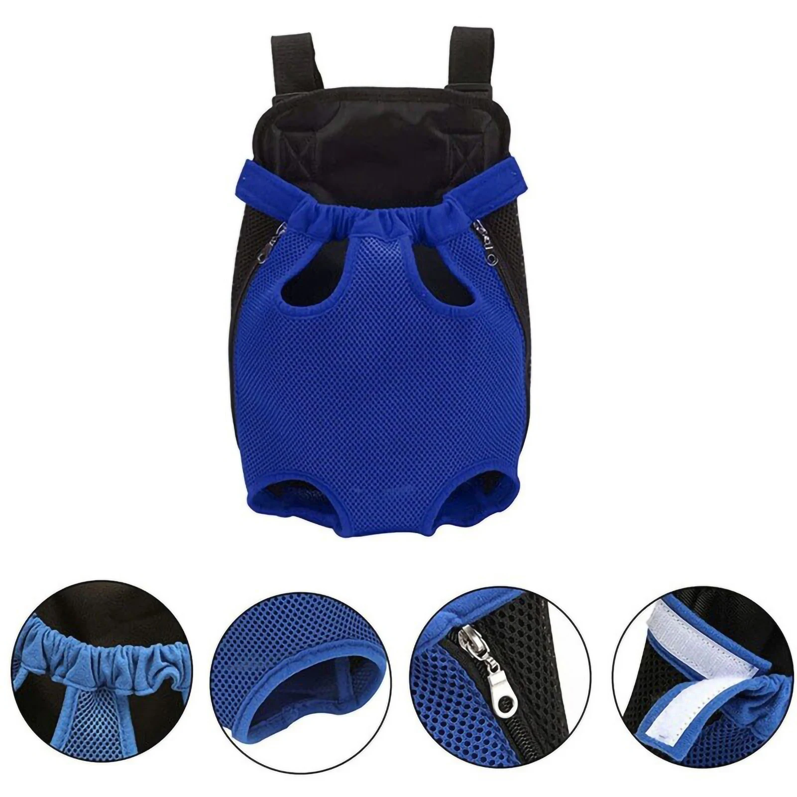 Respirável Pet Transportadora Mochila, Outdoor Peito Bag, Portátil, Transporte, Suprimentos para Viagens, Gato e Cão