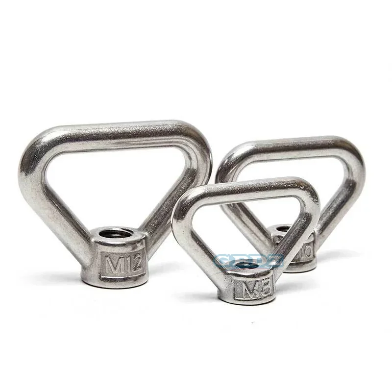 Dado ad anello di sollevamento in acciaio inossidabile 304 di vendita caldo M3-M24 con specifiche multiple adatto per macchinari/navigazioni/construzioni
