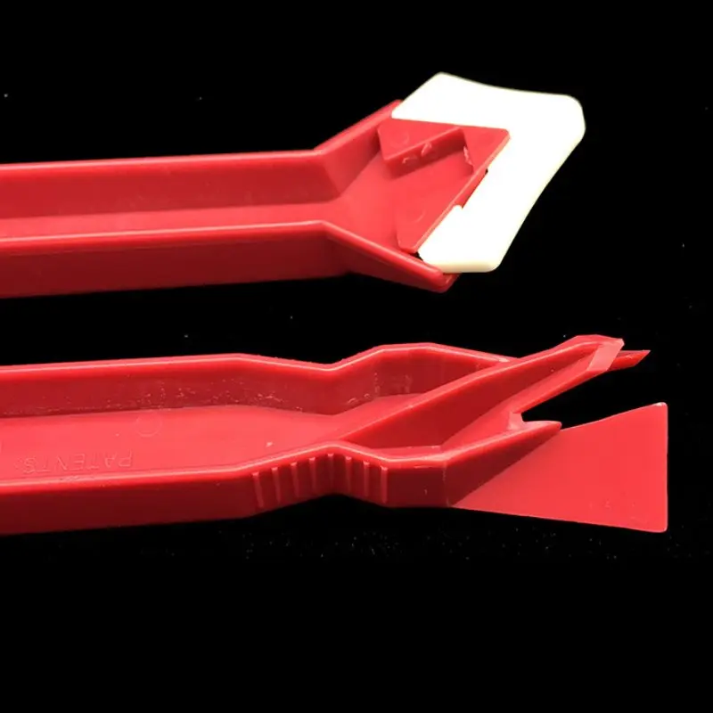 2pcs 13cm Silicone Glass Sealant Remover Tool Kit Set Scraper Caulking Mould