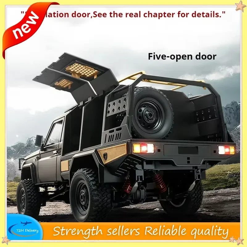 

Mn82s 1/12 Scale 4WD RC Electric Pickup Truck Full Function Remote Control Car Short Course Climbing Model for Adults And Boys