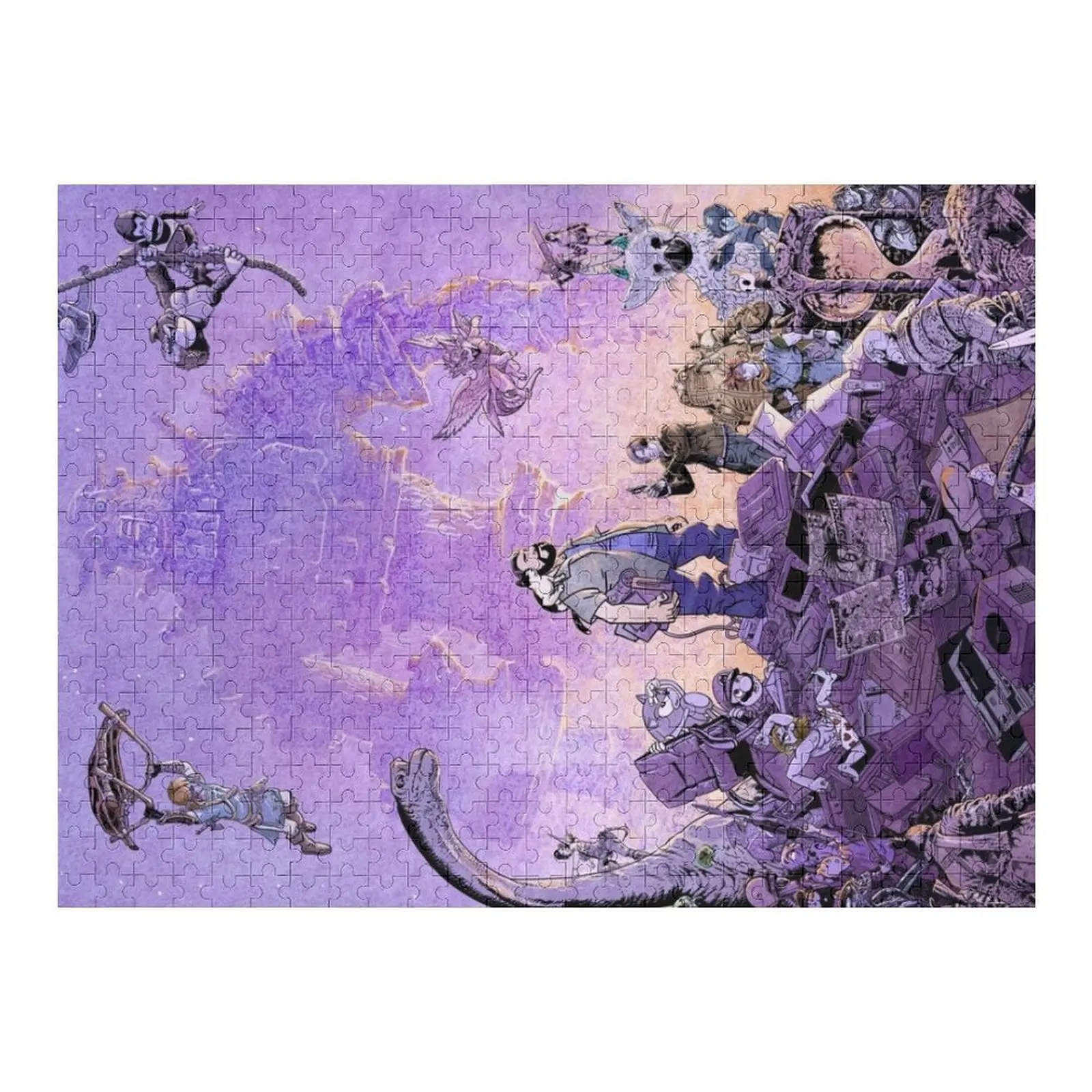 Big Tilted Universe Bear Jigsaw Puzzle Scale Motors Customized Picture Puzzle