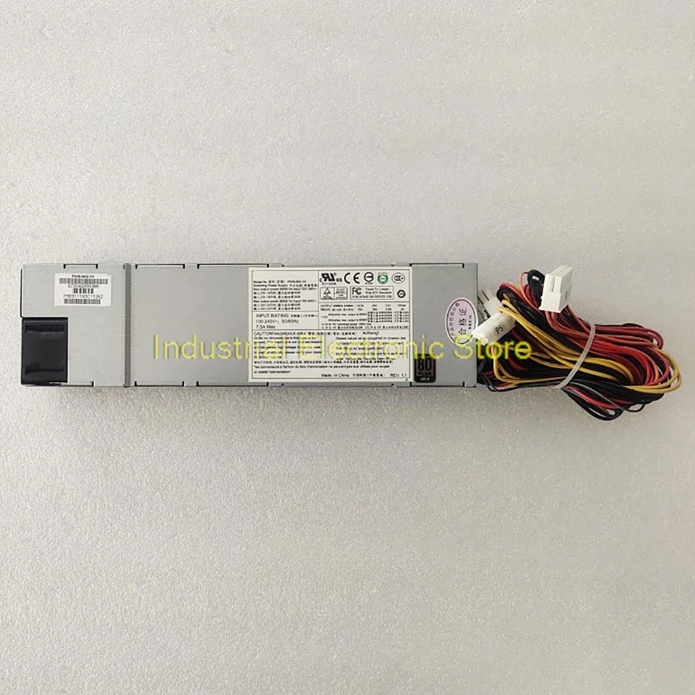 For Supermicro Server Industrial Control Equipment Power Supply PWS-563-1H 600W 1U 