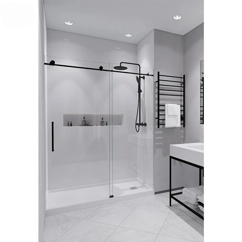 Frameless glass shower door design glass shower door bath screen bathroom sliding