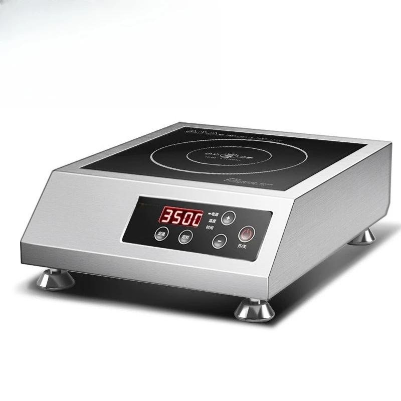DEMASHI Commercial Induction Cooker 3500W Induction Stove Stir-fry Electric Stir-fry Stove Hot Pot High Power