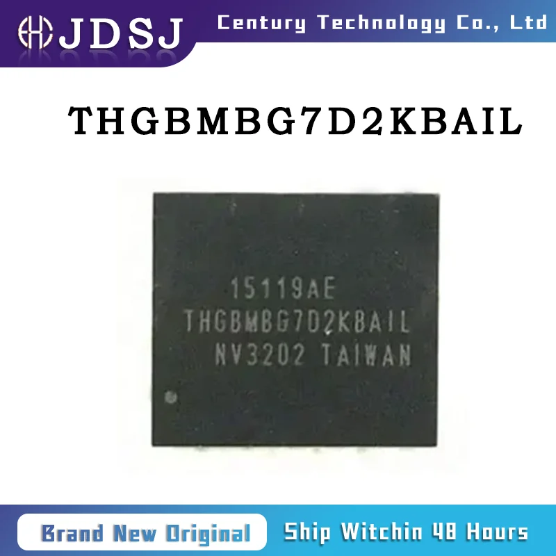 

1PCS/5PCS/10PCS/50PCS THGBMBG7D2KBAIL Brand New Original IC Chip