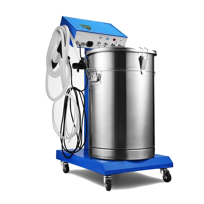 

45L electrostatic powder spraying machine workshop Electrostatic Powder Coating Machine WX-958 Paint System Spray Gun