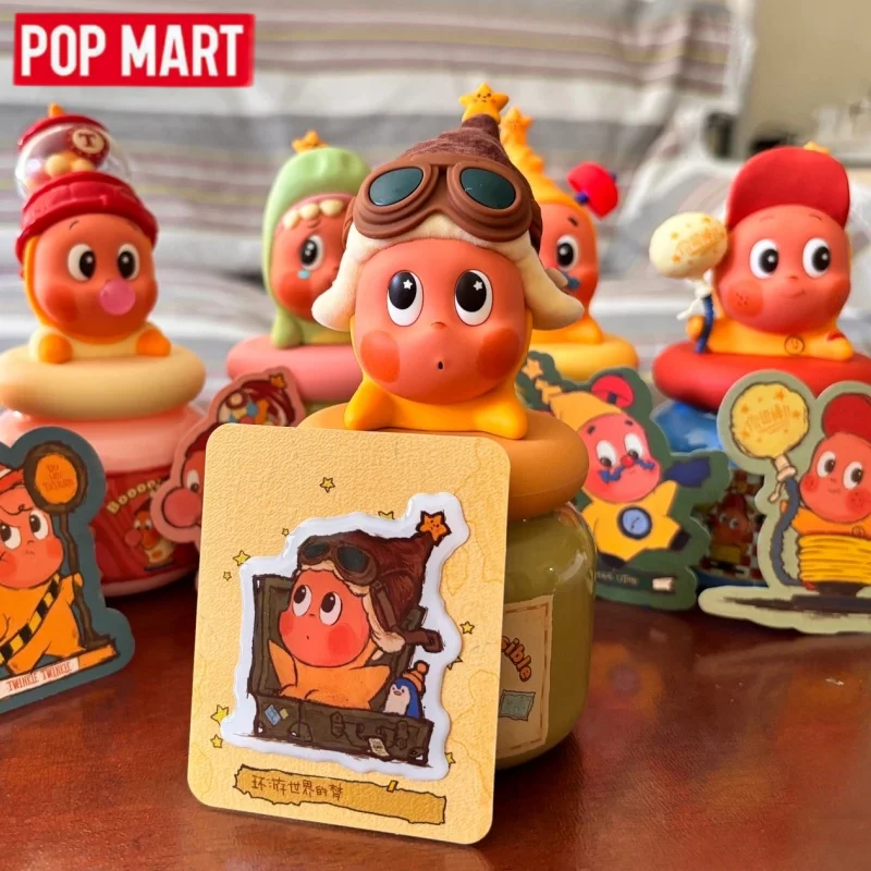 

POP MART 123 TWINKLE TWINKLE Серия Blind Box: Коллекция настольных ароматических украшений, милые аниме-фигурки, загадочная коробка-сюрприз, подарок