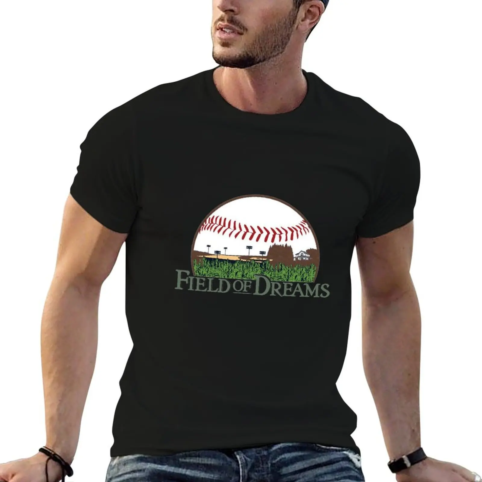 Field of dreams T-Shirt cheap stuff shirts graphic tees t shirts men