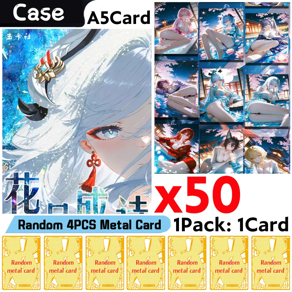 

Wholesale Yuka Club Goddess Story Collection Cards Anime Booster Box Game Cards Character Card ACG TCG Hobbies Gift Doujin Toy