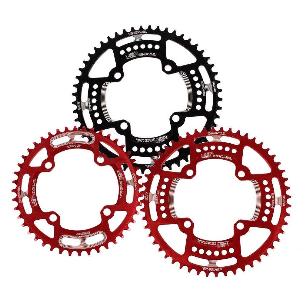 AliExpress Alloy MTB Bicycle Chainwheel Chainring 44/46/48/50/52T 8S 9S 10S 11S 12 Speed Aluminum Mountain Bike Cranksets Plate 104mm BCD
