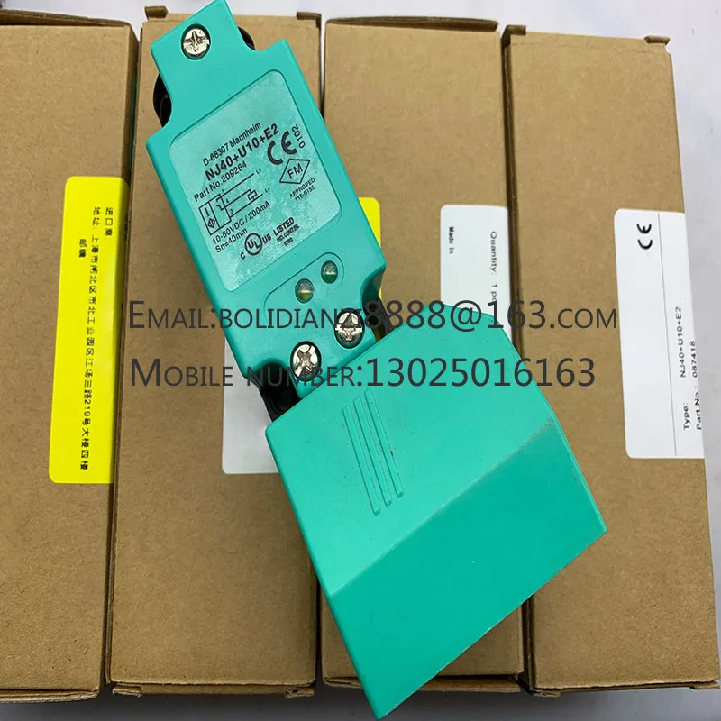 

New proximity switch sensor NJ40+U10+E2