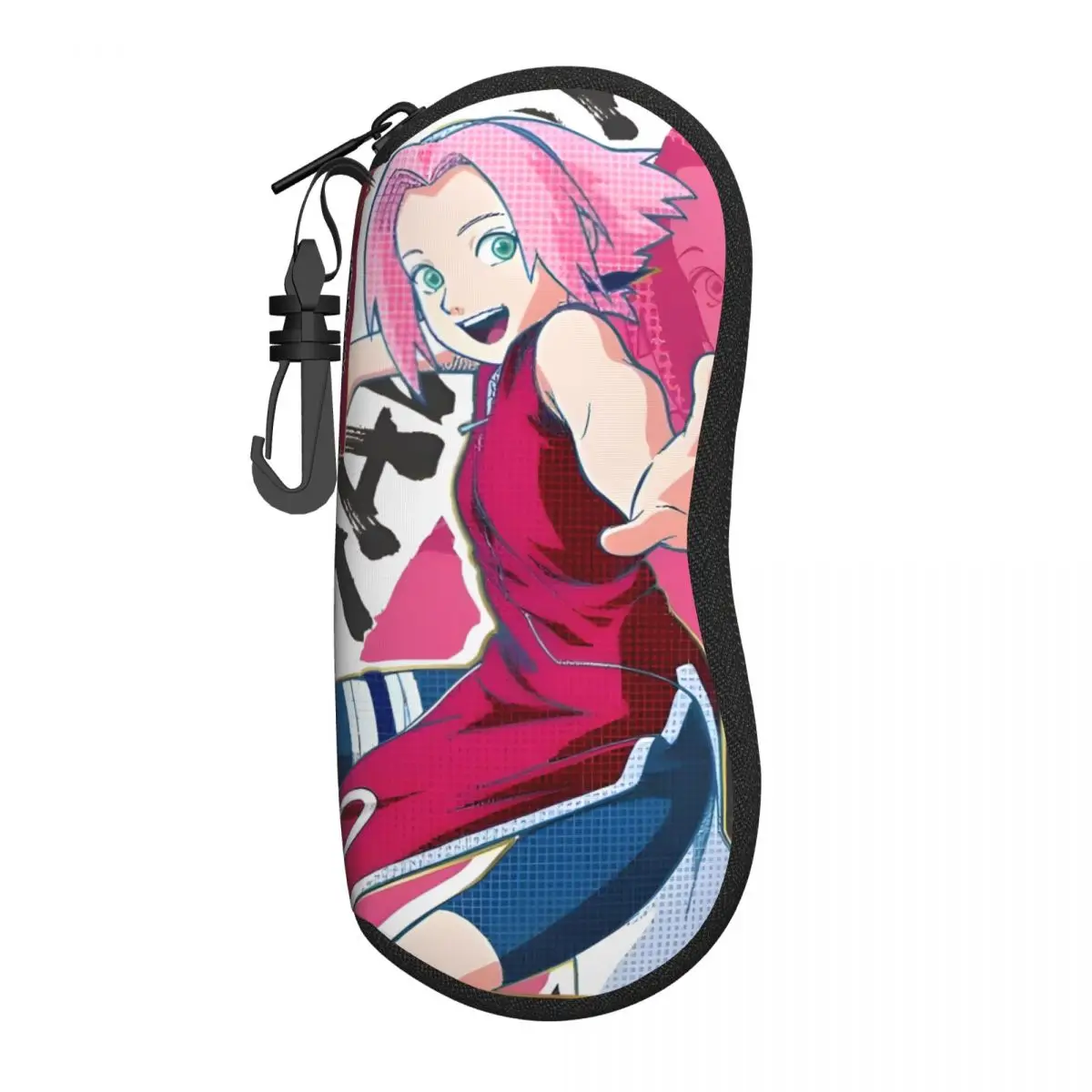 

Custom S-Sakuraes H-Harunoes Comics Shell Eyeglasses Protector Cases Cool Sunglass Case Manga Glasses Pouch