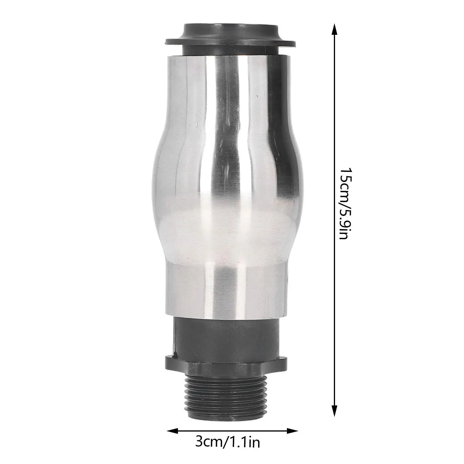 

Stainless Steel Fountain Sprinkler Nozzle for amusement High Strength 304 Frothy Design