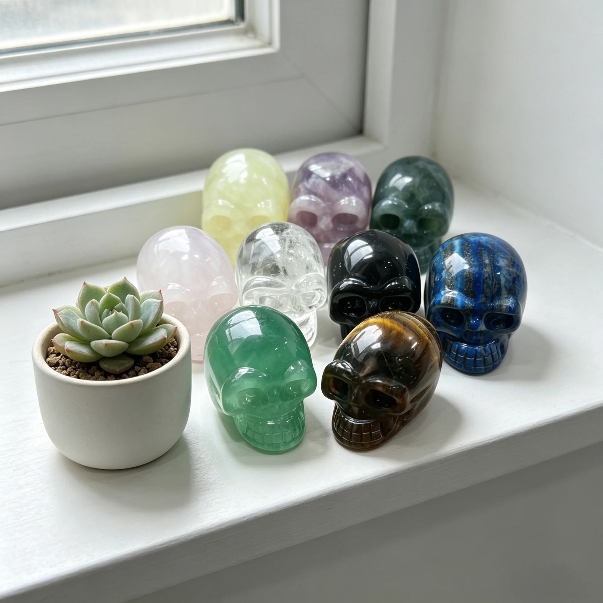 Crystal Skull Figurine 3