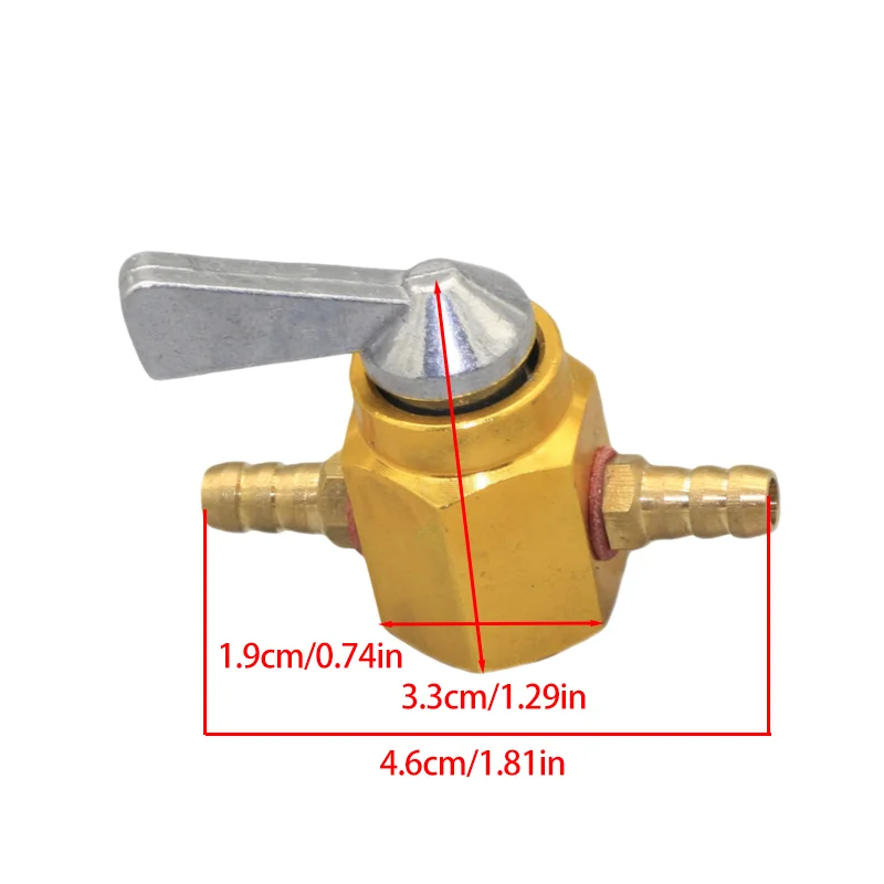 Multi color optional motorcycle gas box switch old model modified CNC aluminum alloy fuel valve switch accessories