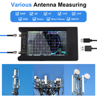 A13E-New Litevna-64 50Khz-6.3Ghz Litevna 4Inch Touch Screen Vector Network Analyzer UHF Antenna Analyzer Update Of Nanovna