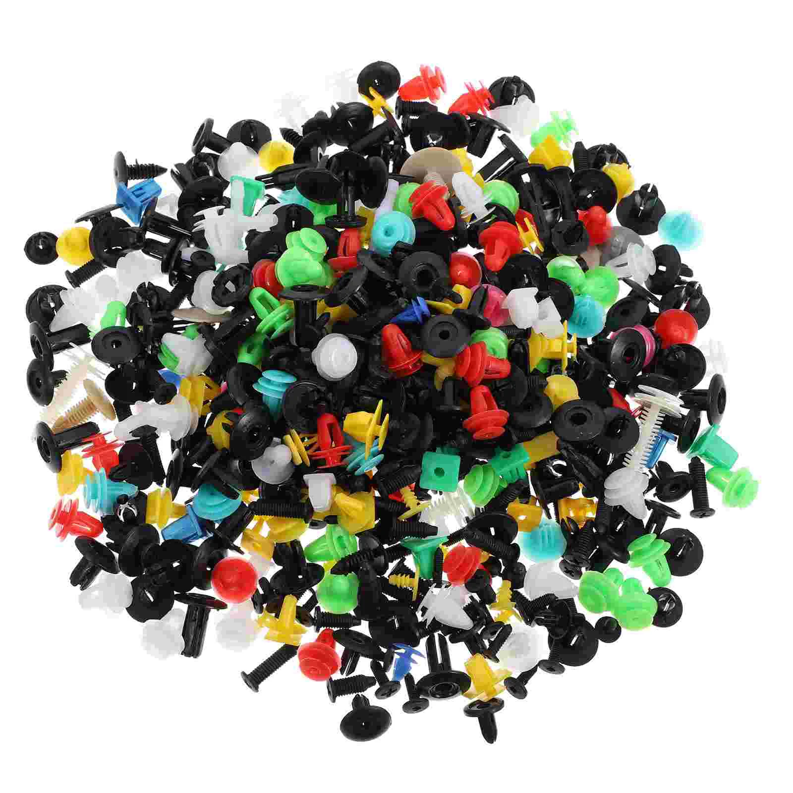 1000 Pcs Securing Clip Car Buckle Auto Fastener Clips Fasteners Plastic Body Retainer Kit