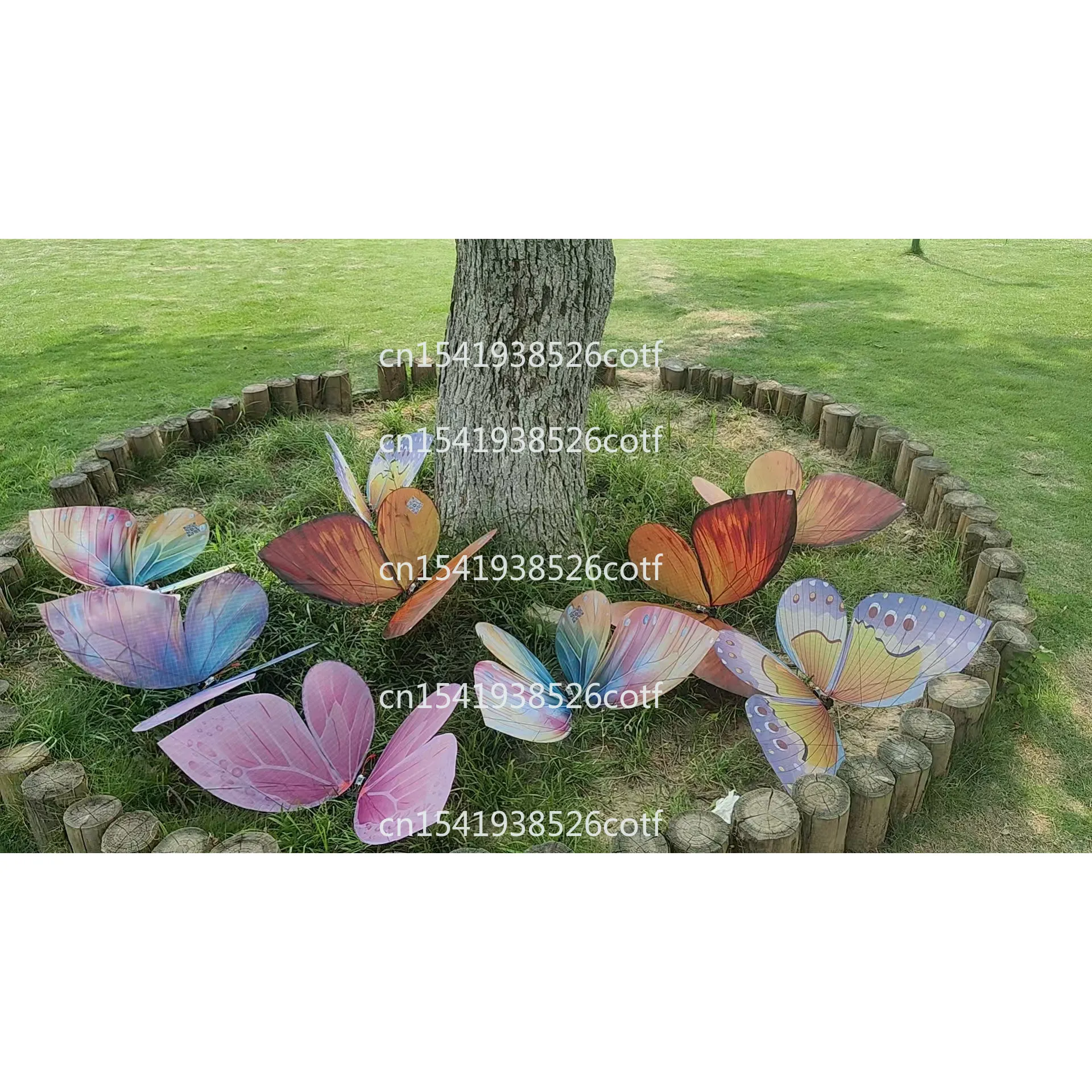 Parachute Umbrella Head Cloth Fluttering Wing Butterfly Aircraft Bionic Butterfly Remote Control Full Set Ready To Fly