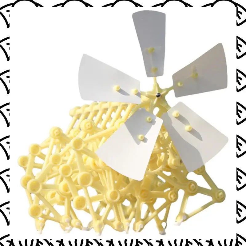 A71Z Mini-Strangbeest-Modellbausatz (Wind Power DIY-Beast), interessant und Geschenke für Geburtstag, Urlaub, langlebig, einfache Installation, einfach zu installieren