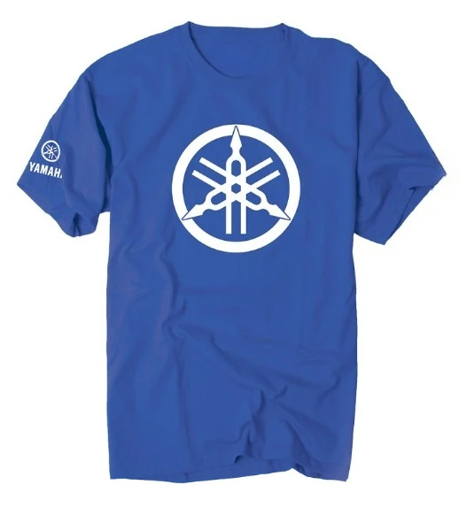 New Yamaha men's cotton T-shirt racing brand enthusiasts retro summer casual street wear high-quality top